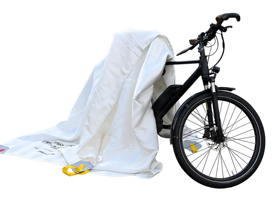 COUVERTURE ISOLANTE ANTI-FEU ULTIMATE POUR VÉLO ÉLECTRIQUE / SCOOTER /… 300x300cm