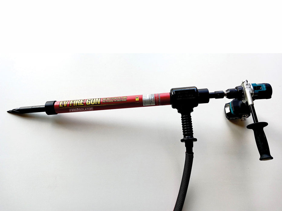 PISTOLET ANTI-INCENDIE POUR VÉHICULE ÉLECTRIQUE