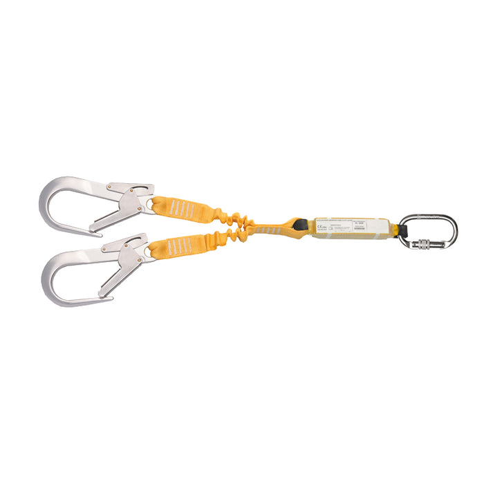 SANGLE �LASTIQUE FOURCH�E 0,9 M, ABSORBEUR D'�NERGIE+CONNECTEURS