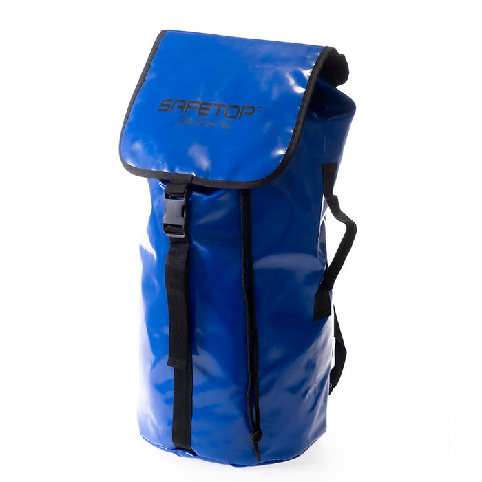 SAC PVC BLEU 62x30CM AVEC RUBAN ADH�SIF