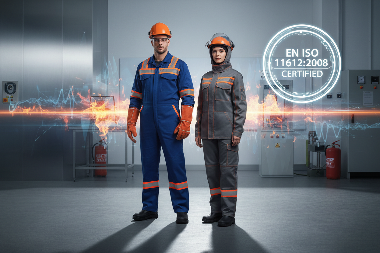 Image of Norme EN ISO 11612:2008 🔥 Vêtements de protection contre la chaleur et les flammes