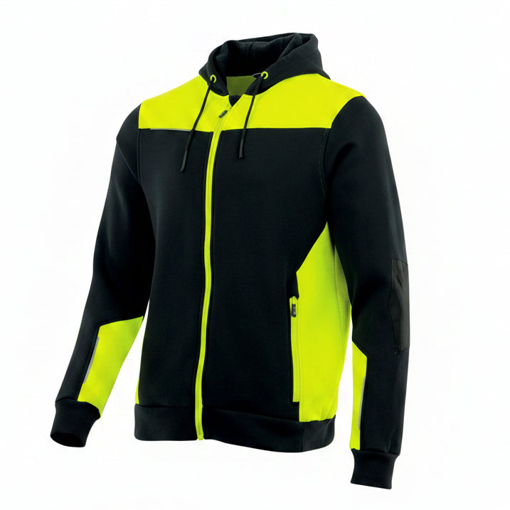 SWEAT ZIPPÉ À CAPUCHE 350G PRESTIGE 70% COTON