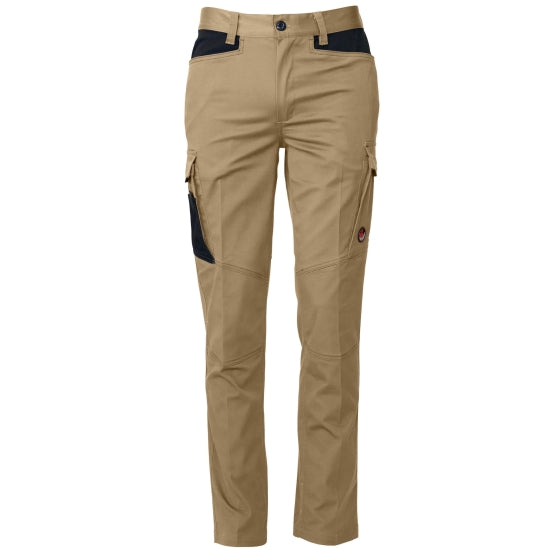 PANTALON MULTI REFORZ ÉLASTHANNE SLIM FI - 002#0014680 SEANA-BEIGE-NOIR