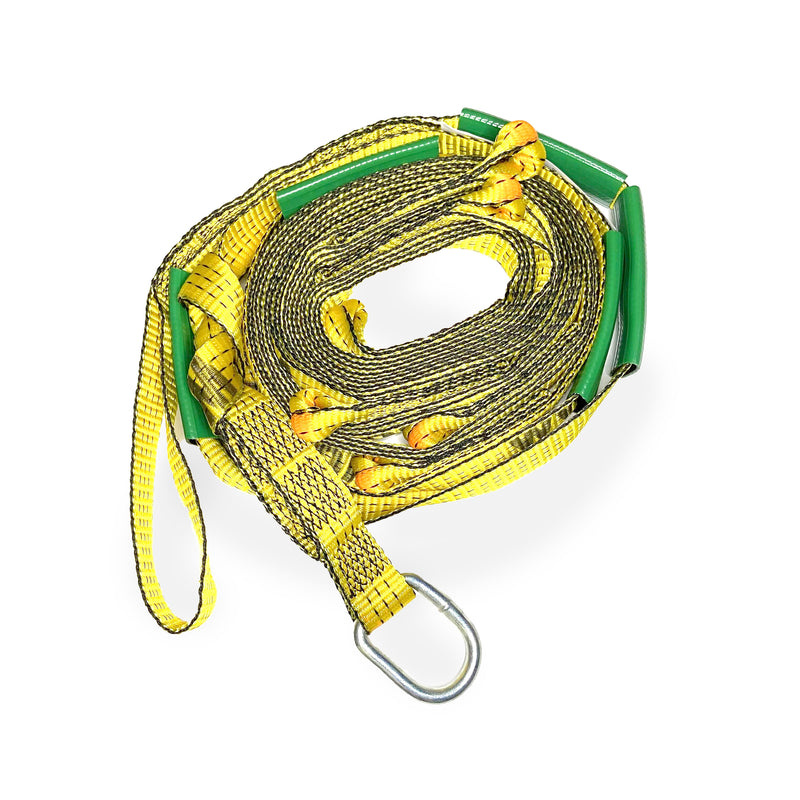 ANCRAGE TEXTILE VERTICAL 10 MTS AVEC ATTELAGES · BOUCLE C/1,5M