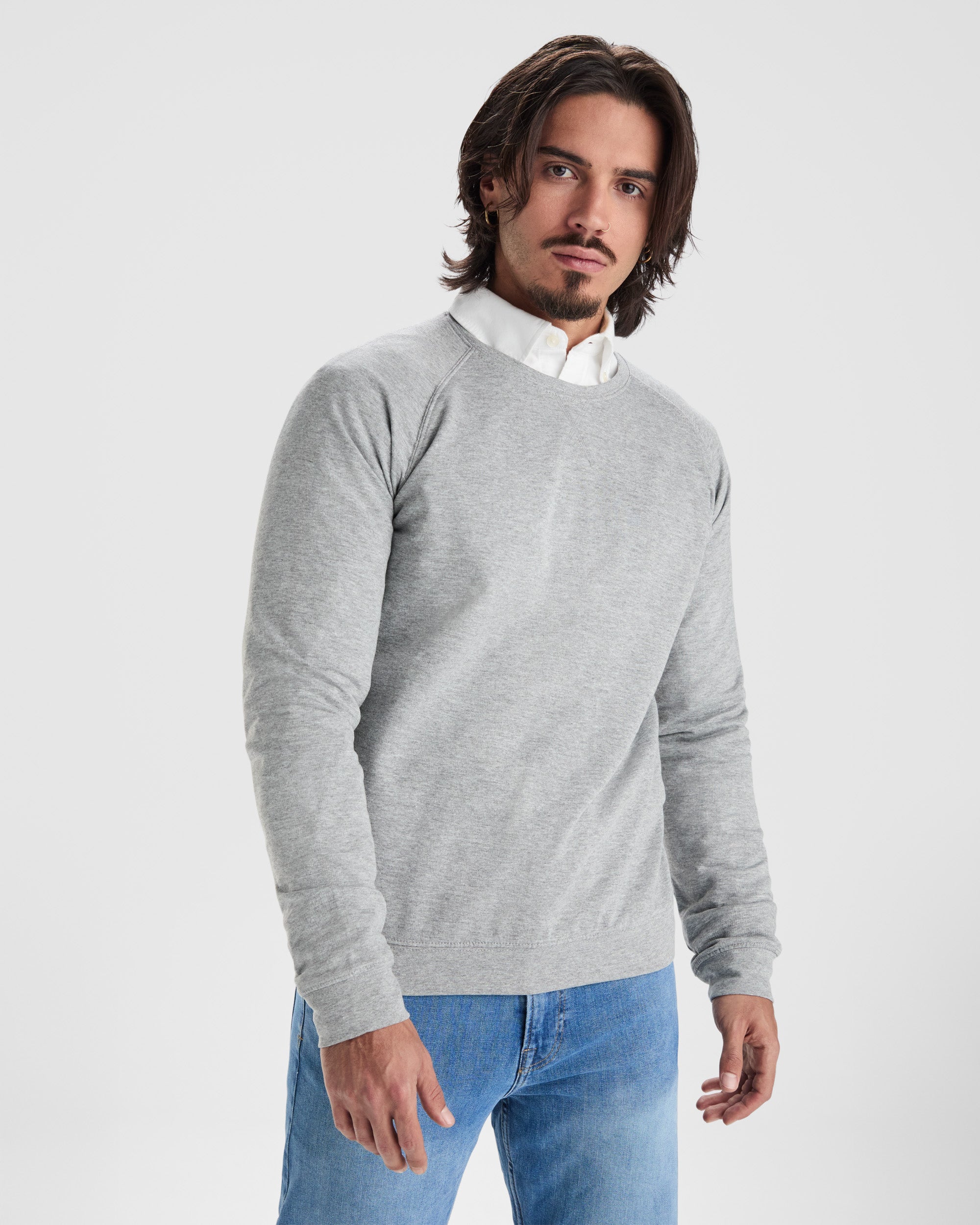 Image of SWEAT-SHIRT COL ROND 100% COTON 260GR