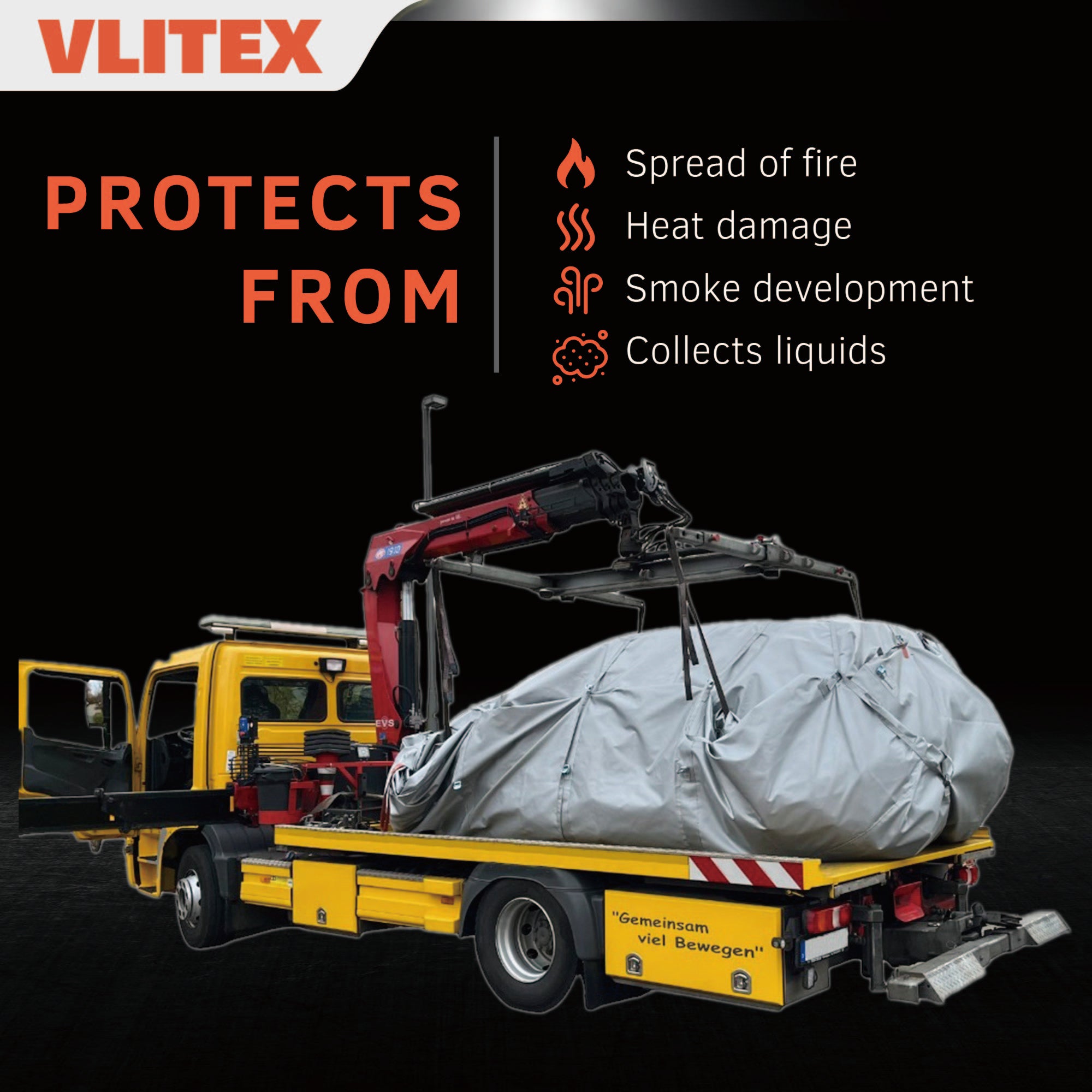Image of KIT DE COUVERTURE ANTI-FEU POUR SERVICE AUTOMOBILE PREMIUM