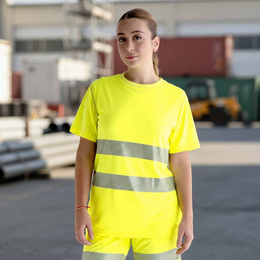 Image of T-SHIRT M/COURTES HV VISION