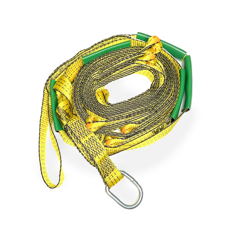 ANCRAGE TEXTILE VERTICAL 20 MTS AVEC ATTELAGES · BOUCLE C/1,5M