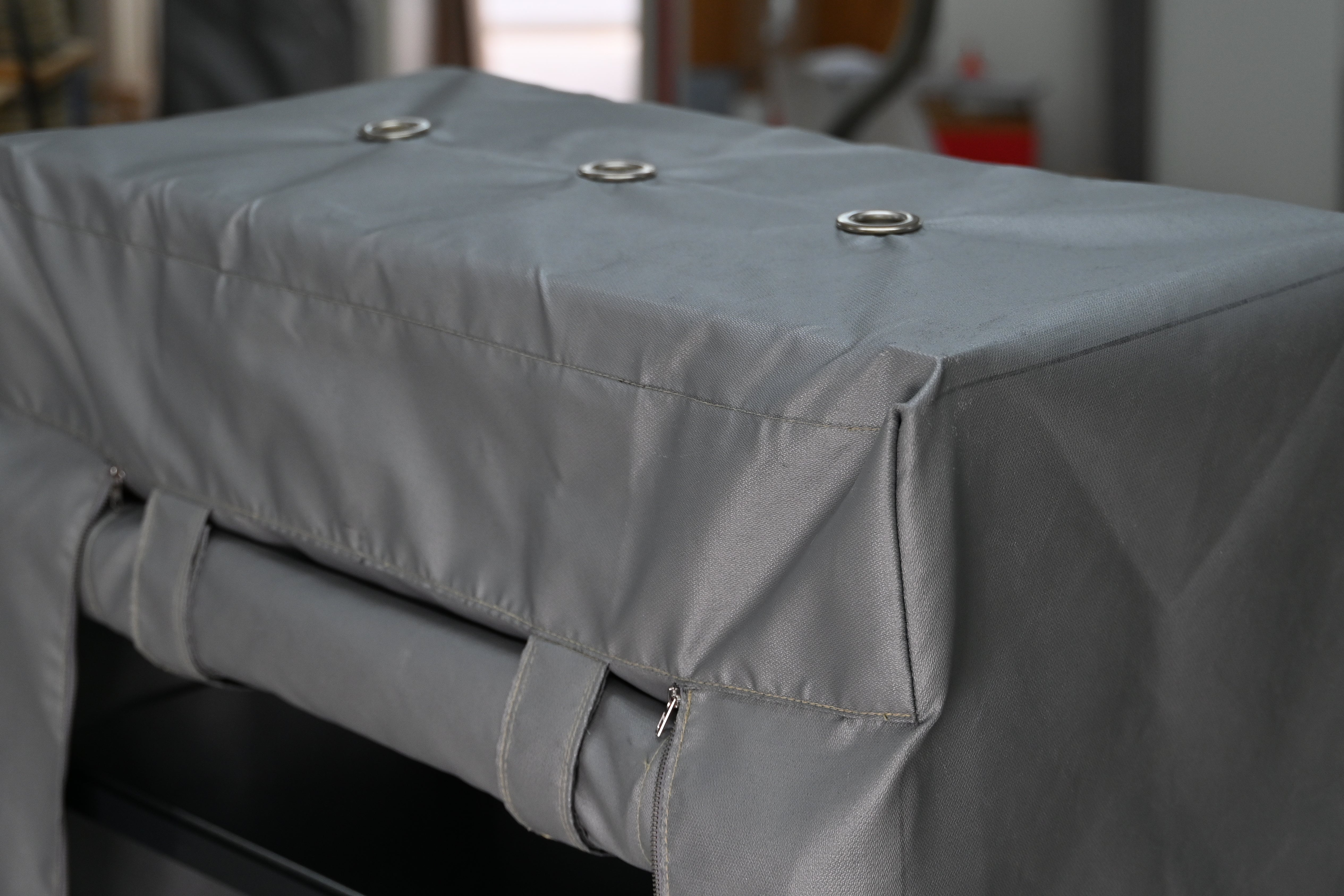 Image of ÉTAGÈRE AVEC HOTTE ANTI-INCENDIE 1,80m x 0,80m x 0,40m