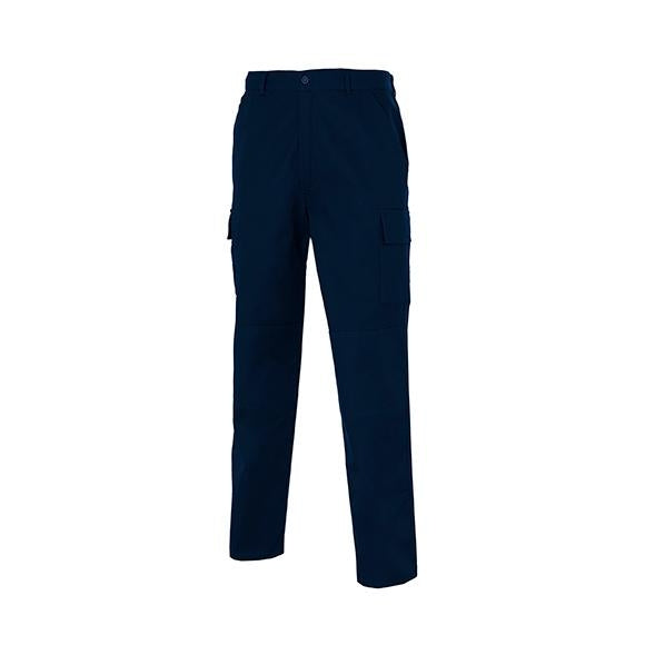 PANTALON MULTIPOCHES RENFORCÉ 100% COTON