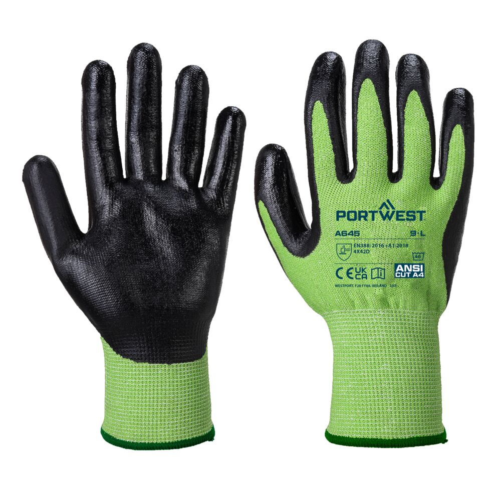 Image of GANT GREENCUT MOUSSE NITRILE COUPURE D VERT/NOIR - A645
