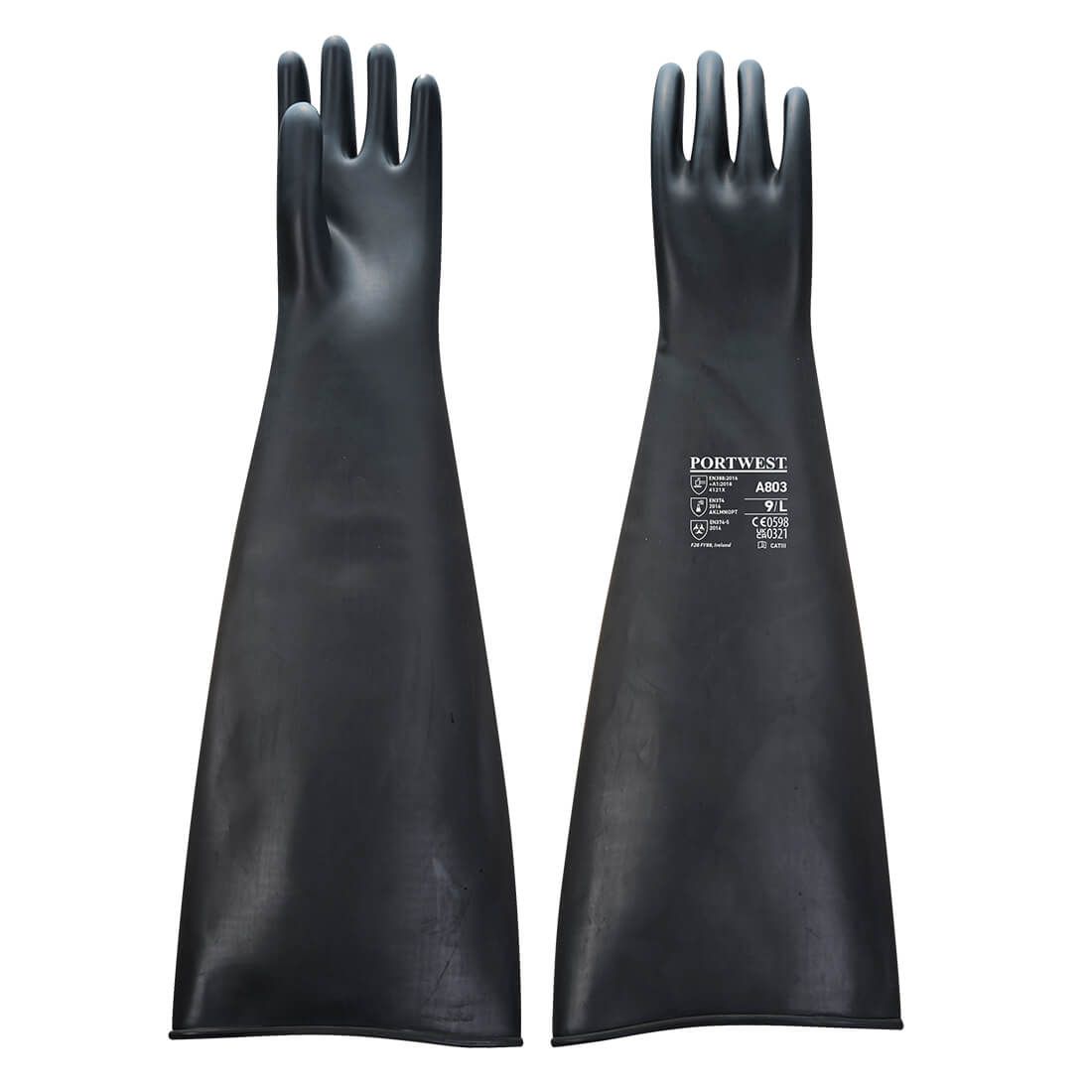 GANT CAOUTCHOUC LATEX LOURD 60CM