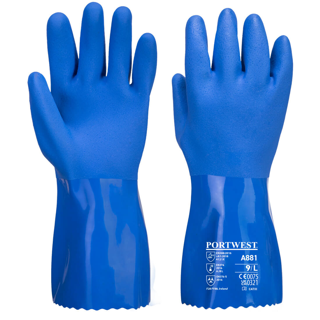 GANT MARINE CHIMIE PVC COTON ULTRA BLEU - A881
