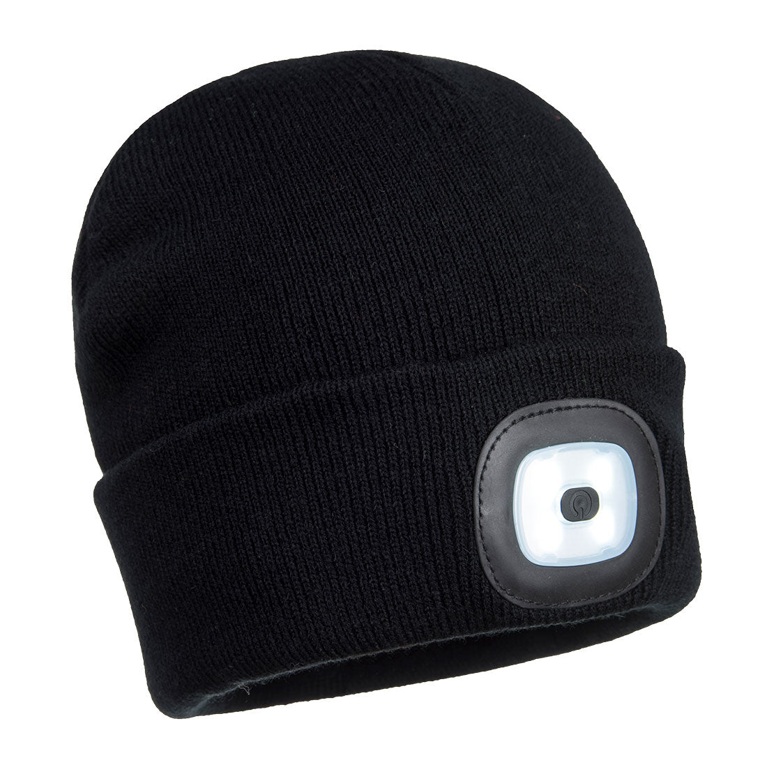 BONNET-BEANIE-DOUBLE-LED-RECHARGEABLE-NOIR