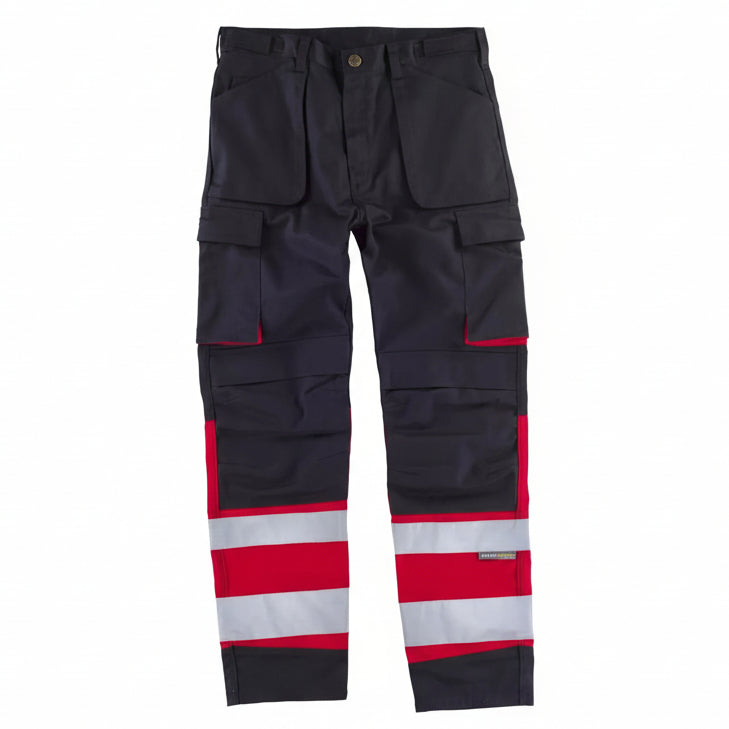 Image of FLUOS  PANTALON - C2919 WORKTEAM-NOIR-ROUGE