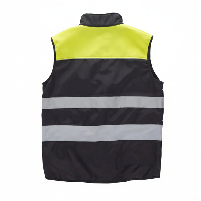 Image of FLUOS  GILET - C2921 WORKTEAM-NOIR-JAUNE