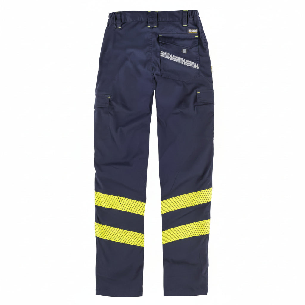 Image of PANTALON MULTIPOCHES FUTURE AVEC BANDES HAUTES VISIBILITÉS