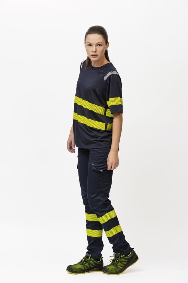 PANTALON MULTIPOCHES FUTURE AVEC BANDES HAUTES VISIBILITÉS