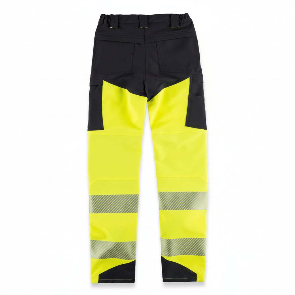 Image of FLUOS  PANTALON - C3550 WORKTEAM-NOIR-JAUNE
