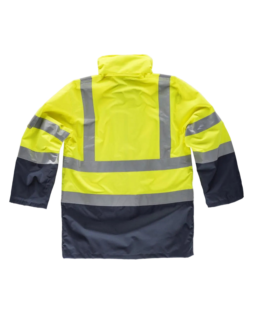 FLUOS  PARKA - C3745 WORKTEAM-MARINE-JAUNE