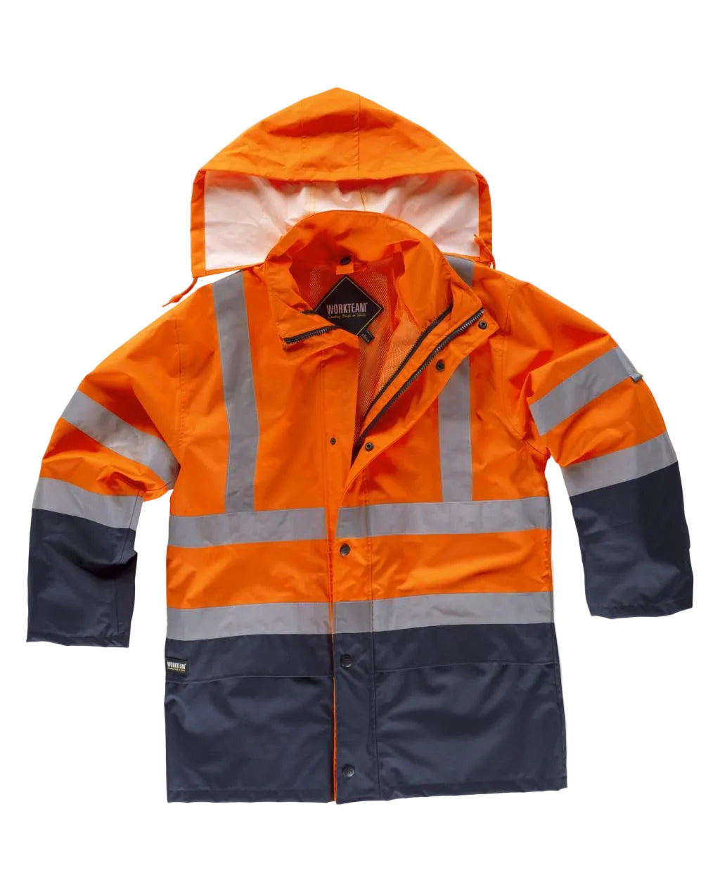 Image of FLUOS  PARKA - C3745 WORKTEAM-MARINE-ORANGE