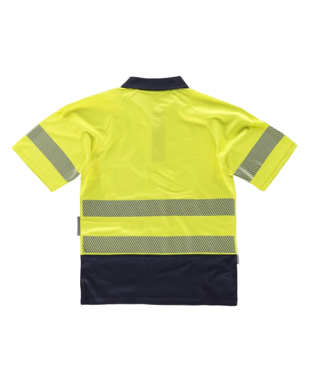 FLUOS  POLO - C3895 WORKTEAM-JAUNE-MARINE