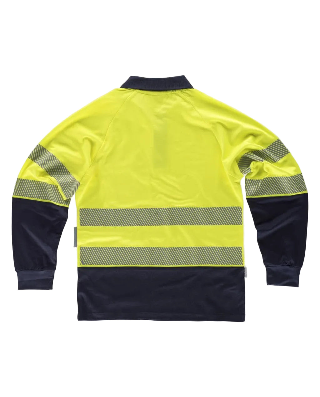 Image of FLUOS  POLO - C3896 WORKTEAM-JAUNE-MARINE