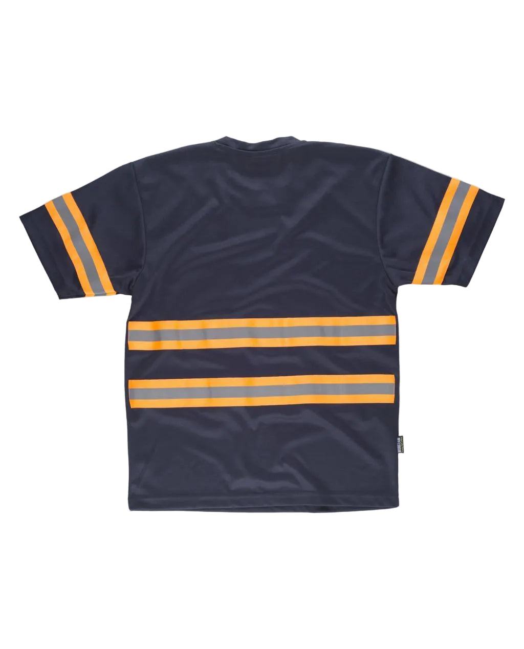 Image of FLUOS  T-SHIRT - C3936 WORKTEAM-MARINE-JAUNE