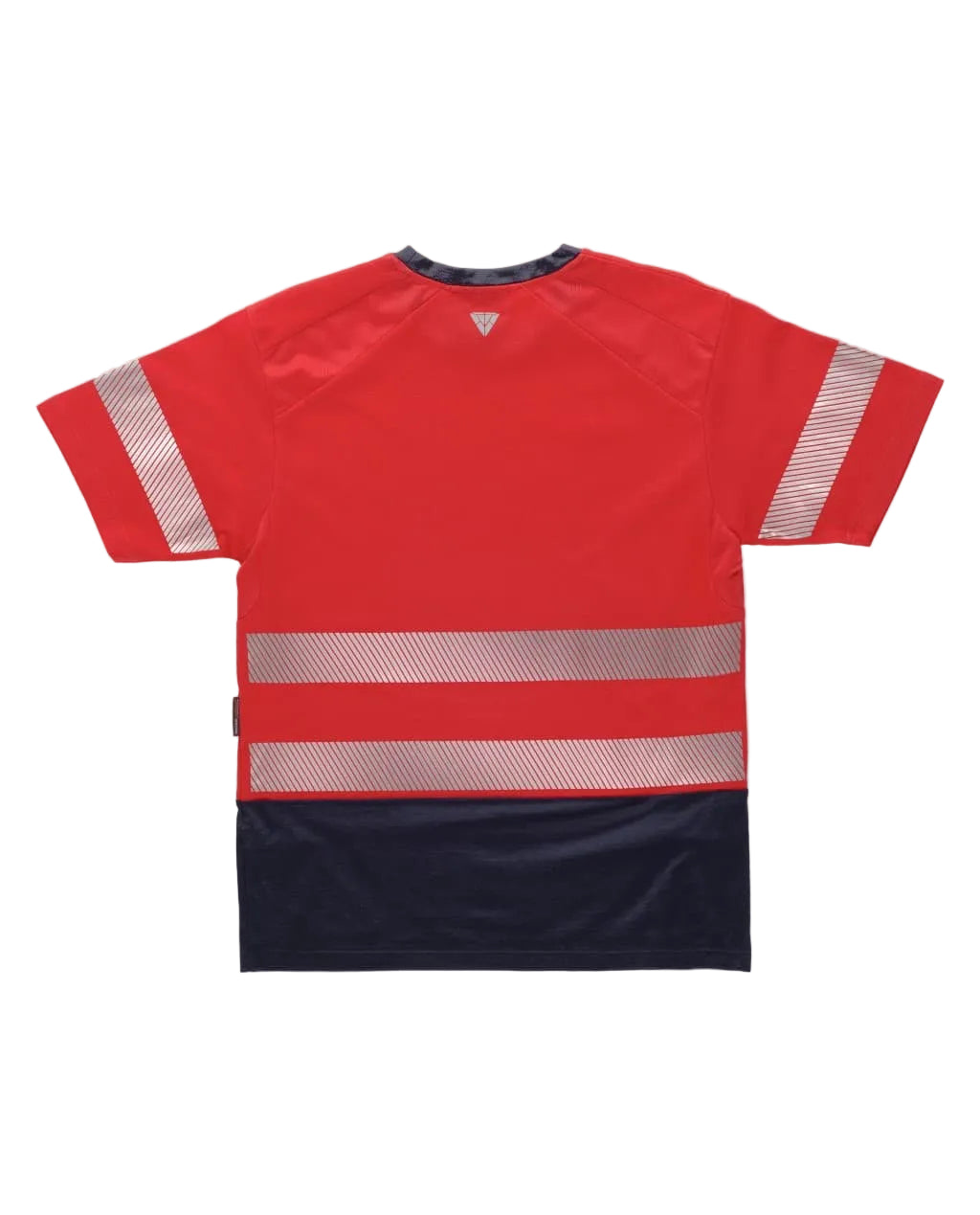 FLUOS  T-SHIRT - C3997 WORKTEAM-ROUGE-MARINE
