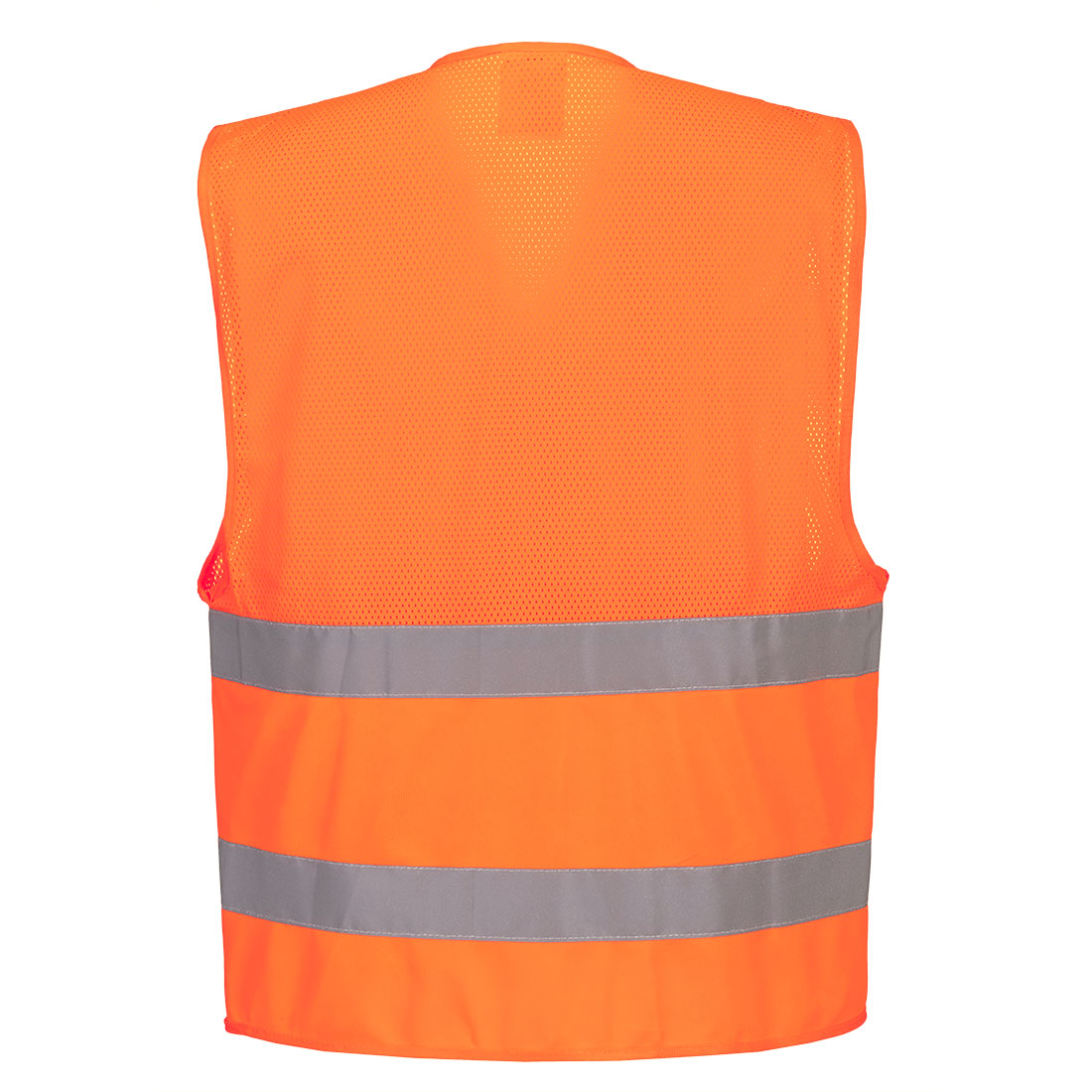 GILET HV SEMI-MAILLE AVEC PORTE BADGE