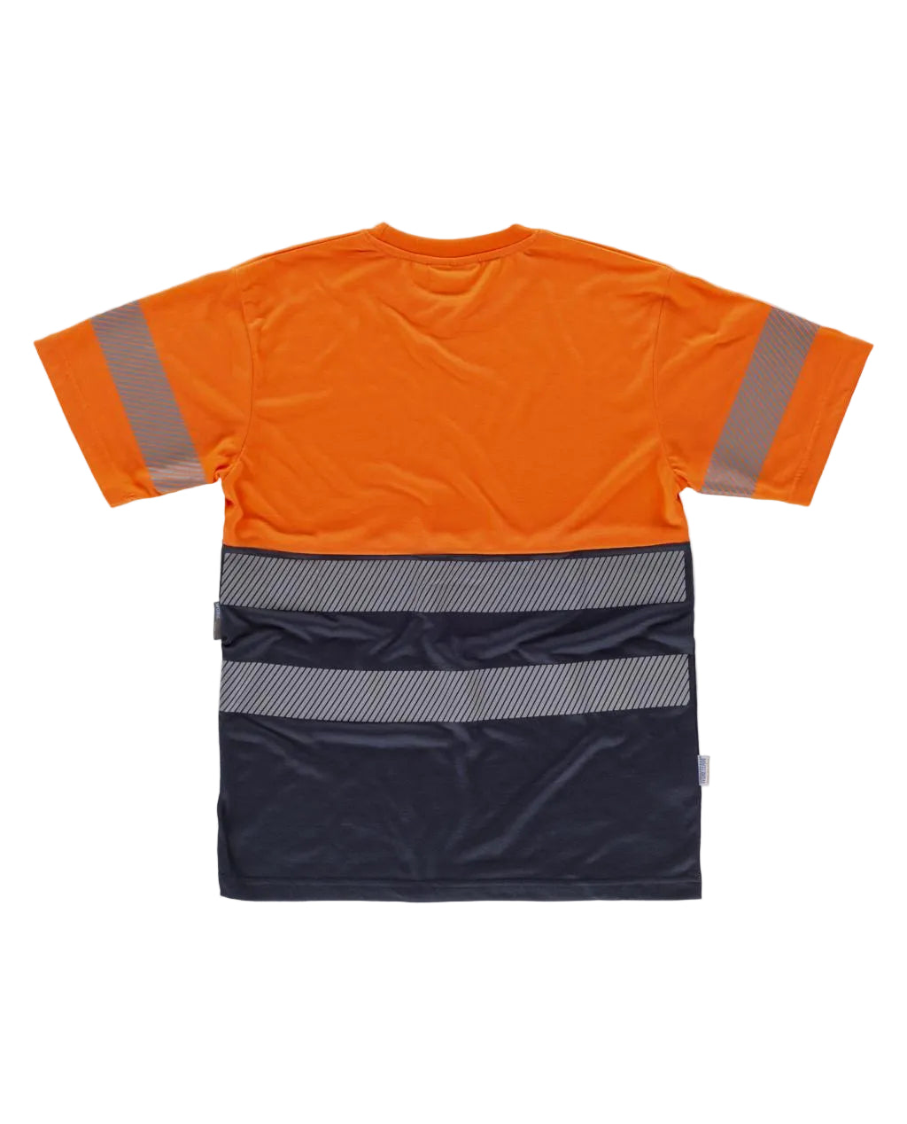 Image of FLUOS  T-SHIRT - C6040 WORKTEAM-MARINE-JAUNE