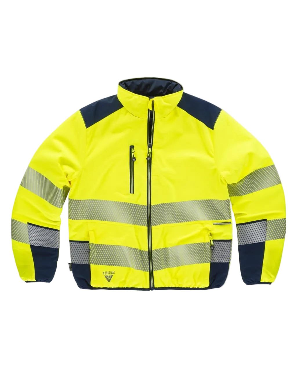 FLUOS  BLOUSON - C8210 WORKTEAM-JAUNE-MARINE