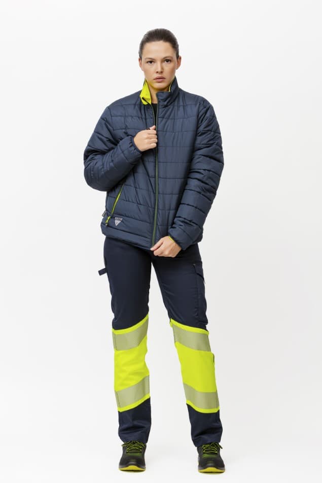 Image of BLOUSON REMBOURRÉ RÉVERSIBLE HAUTE VISIBILITÉ - C8210