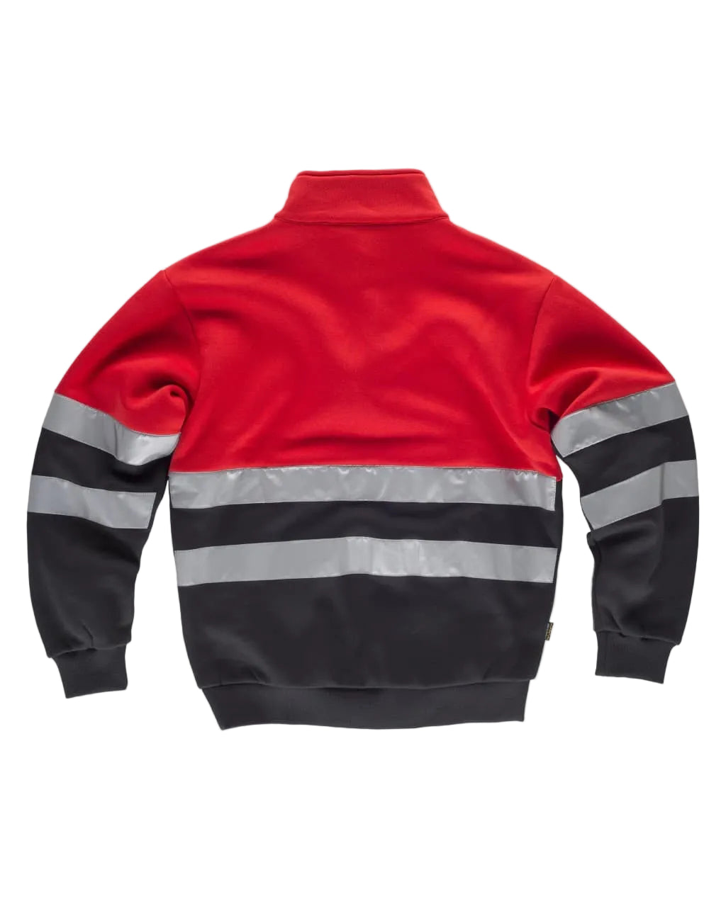 Image of FLUOS  SWEAT-SHIRT - C9033 WORKTEAM-ROUGE-NOIR