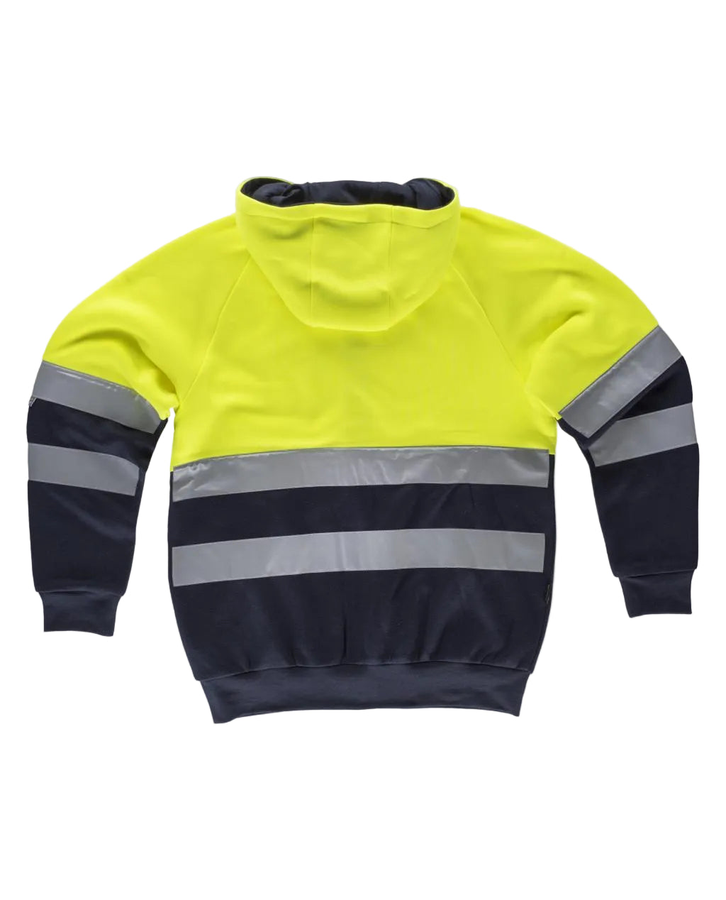 FLUOS  SWEAT-SHIRT - C9036 WORKTEAM-JAUNE-MARINE