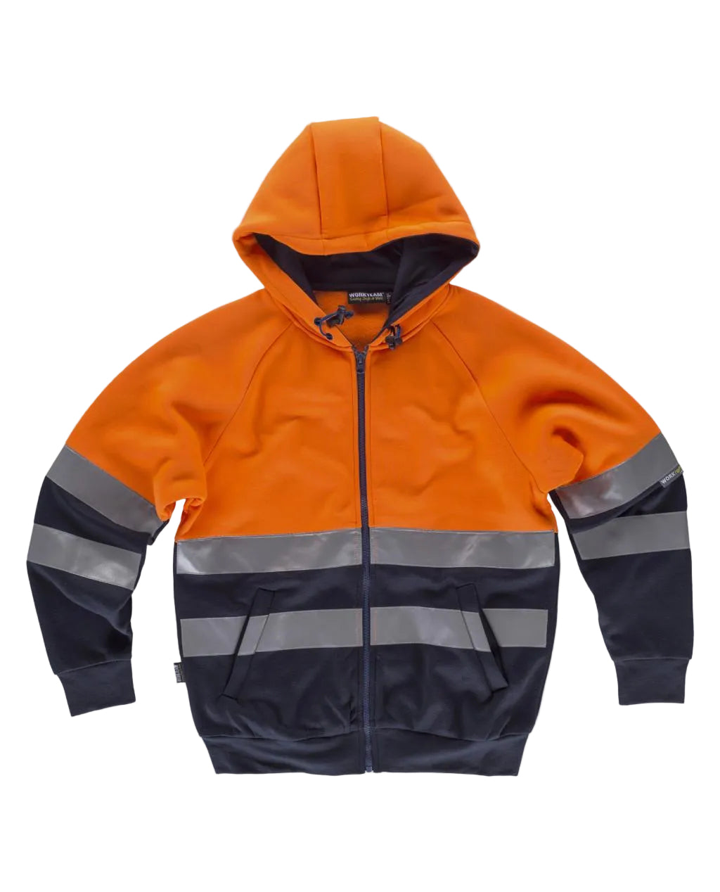 Image of FLUOS  SWEAT-SHIRT - C9036 WORKTEAM-JAUNE-MARINE