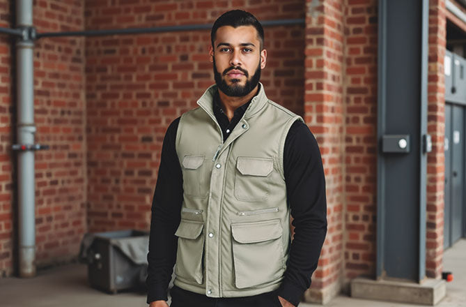 Image of GILET MULTIPOCHES REPORT 250GR