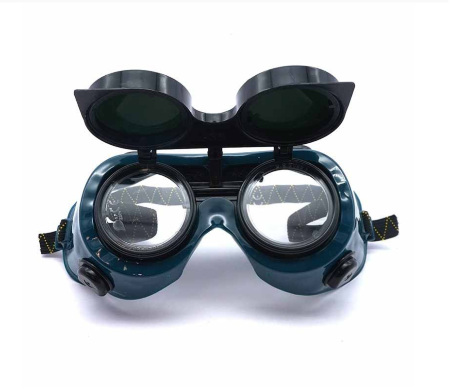 LUNETTES DE SOUDURE EN PVC ET VALVES DIN5 1F, FLIPPA 10910