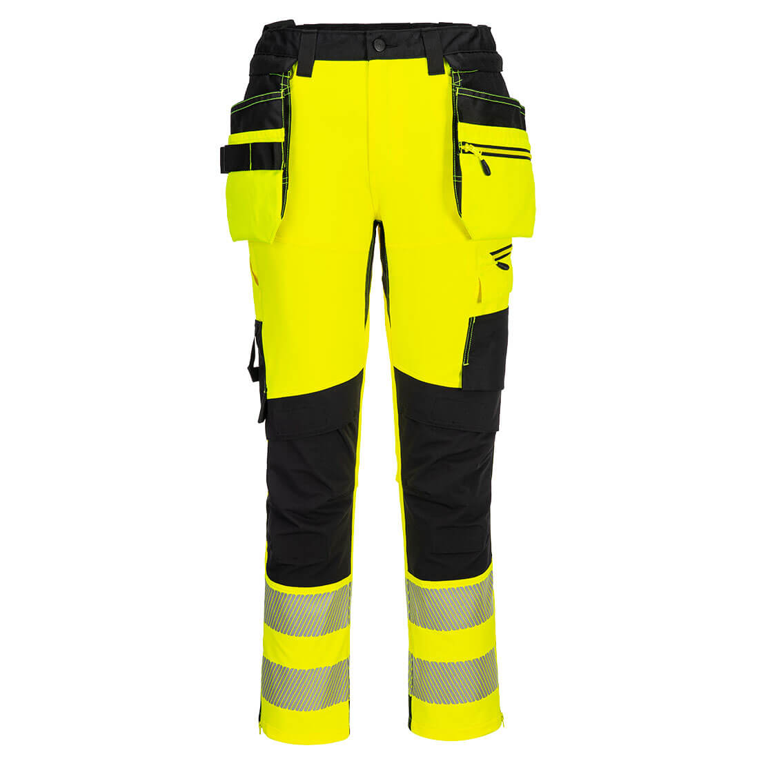 Image of PANTALON DX4 HAUTE-VISIBILITÉ AVEC POCHES FLOTTANTES DÉMONTABLES - DX454