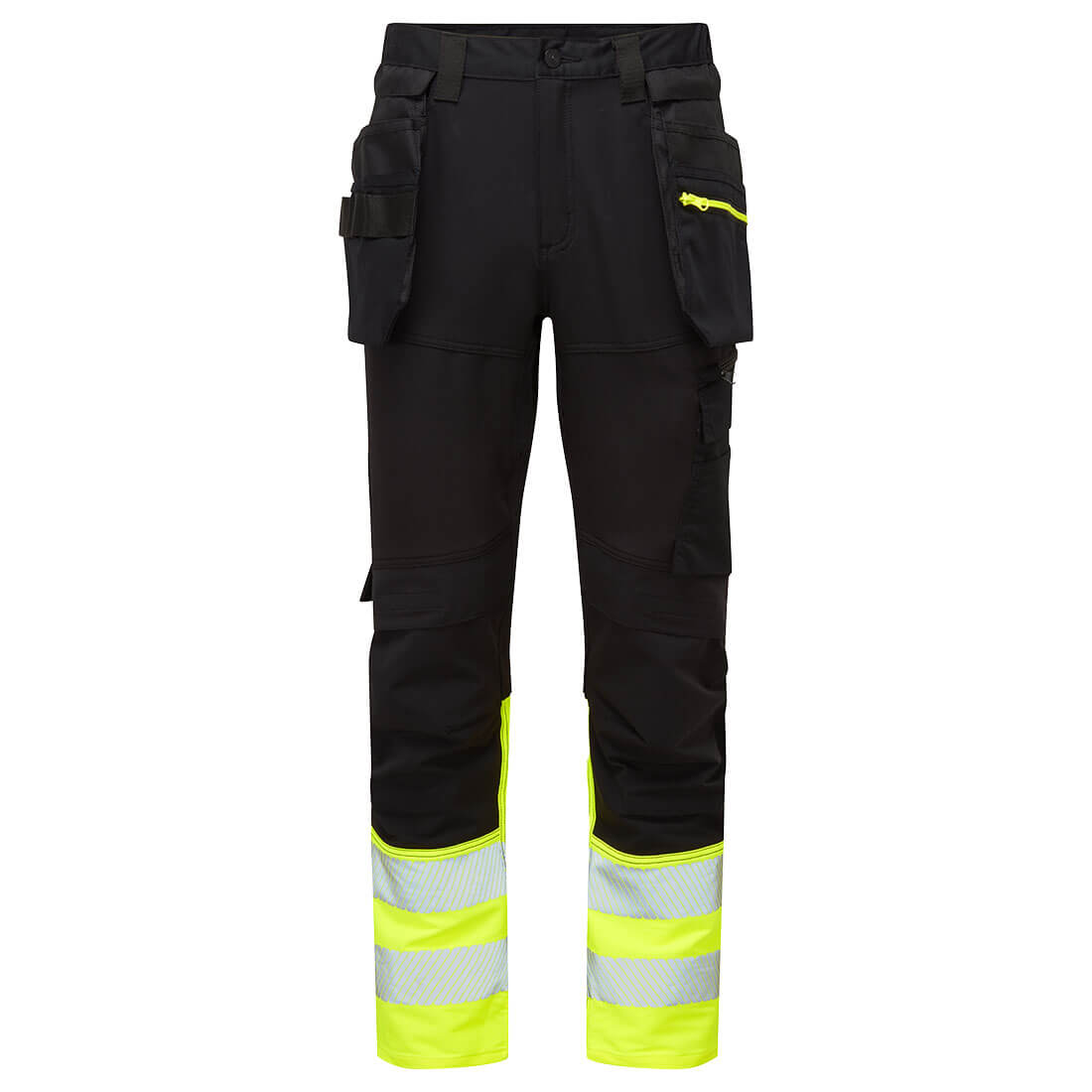 PANTALON DX4 ARTISANS HAUTE-VISIBILITÉ CLASSE 1 AVEC POCHES FLOTTANTES DÉMONTABLES - DX457