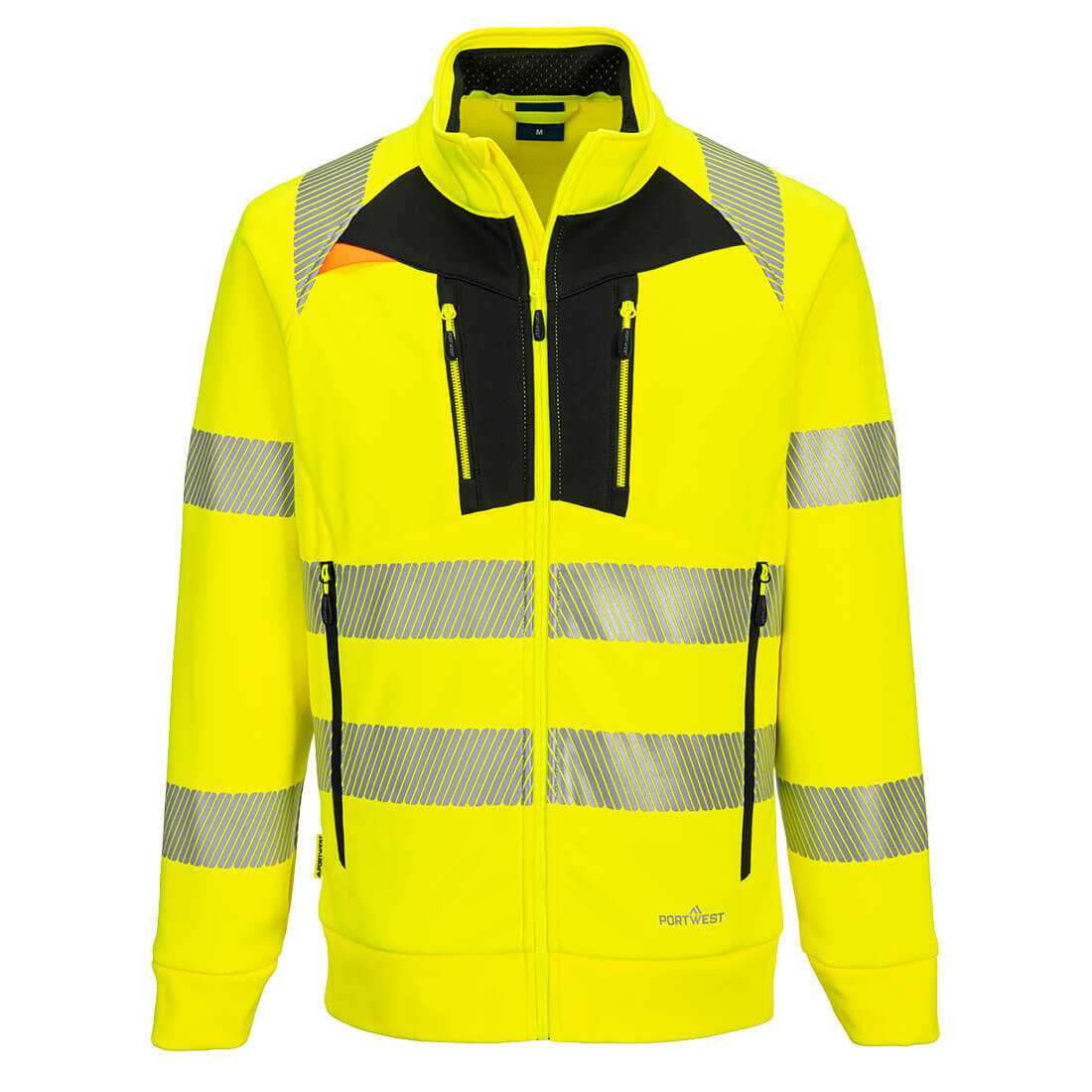 Image of SWEAT ZIPPÉ À COL CHEMINÉE DX4 HI-VIS - DX477