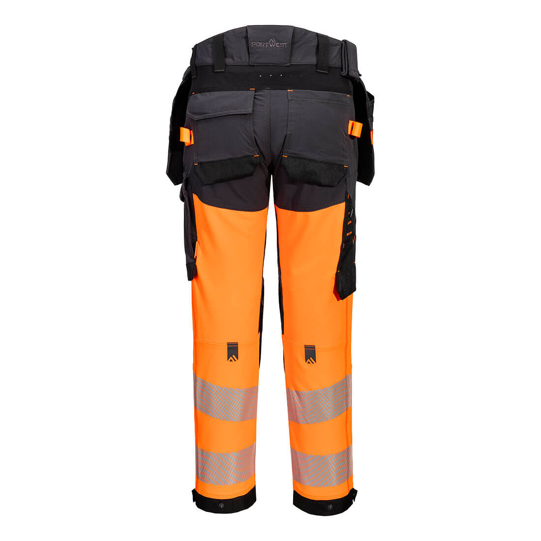 Image of PANTALON STRETCH EV4 HAUTE-VISIBILITÉ CLASSE 1 AVEC POCHES FLOTTANTES DÉMONTABLES - EV442