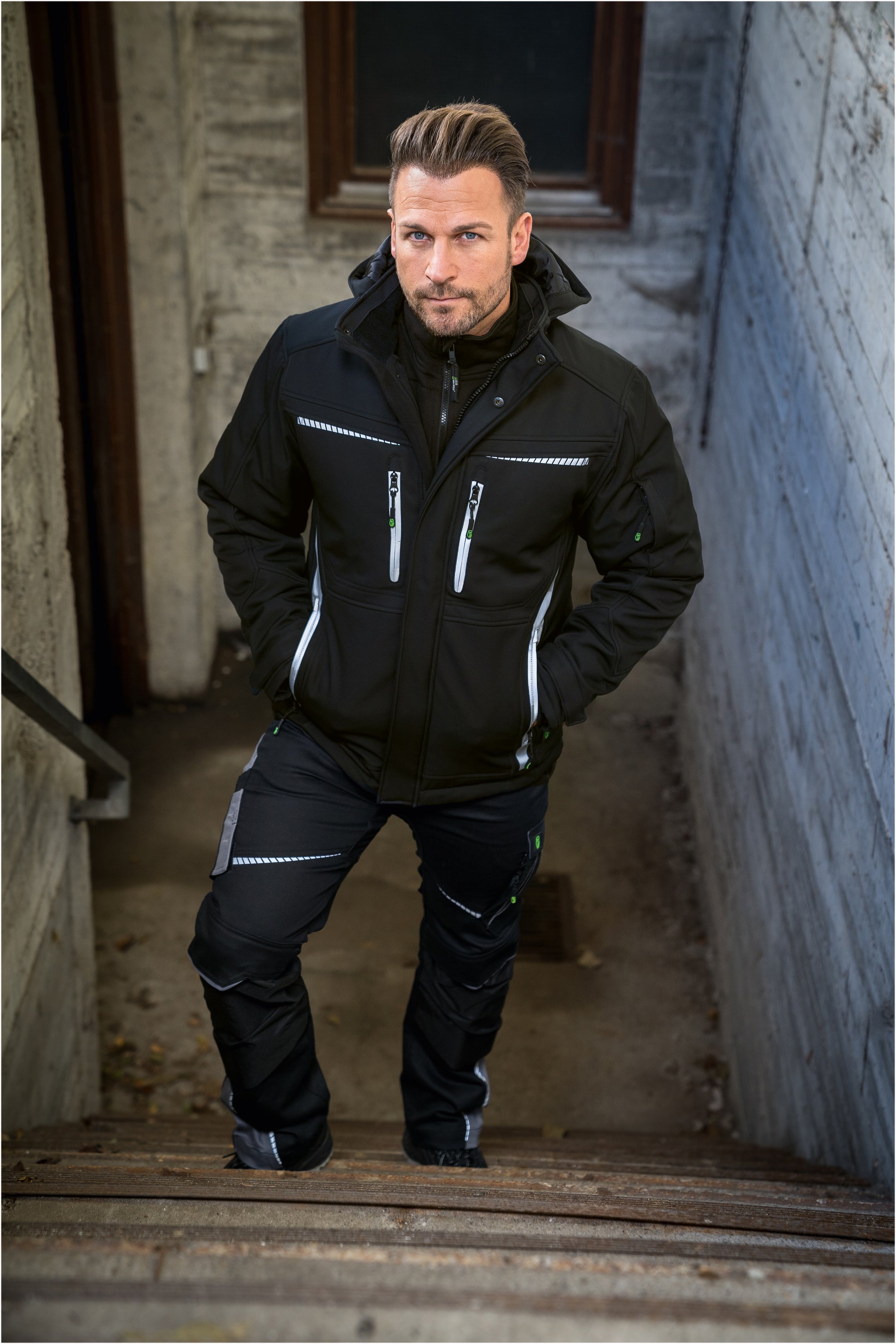 VESTE SOFTSHELL D'HIVER COMBAT RAFALE