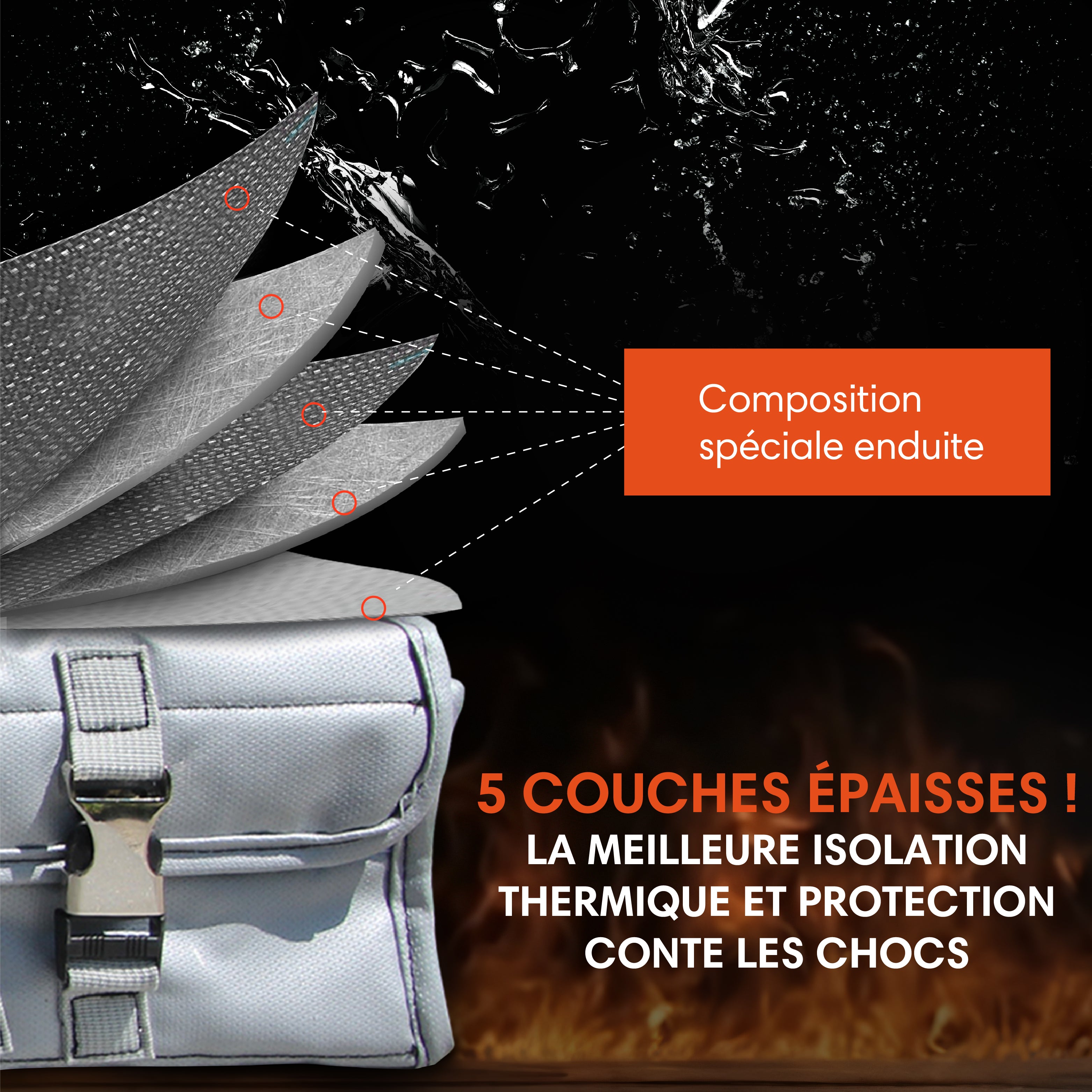 Image of SACOCHE POUR BATTERIE VÉLO ÉLECTRIQUE