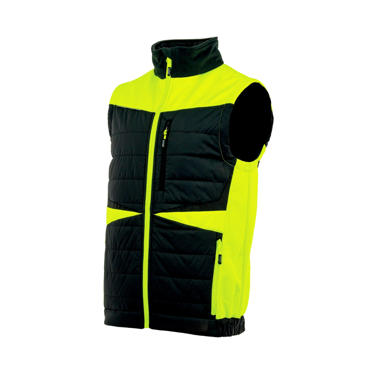 Image of GILET HYBRIDE À CAPUCHE PRESTIGE