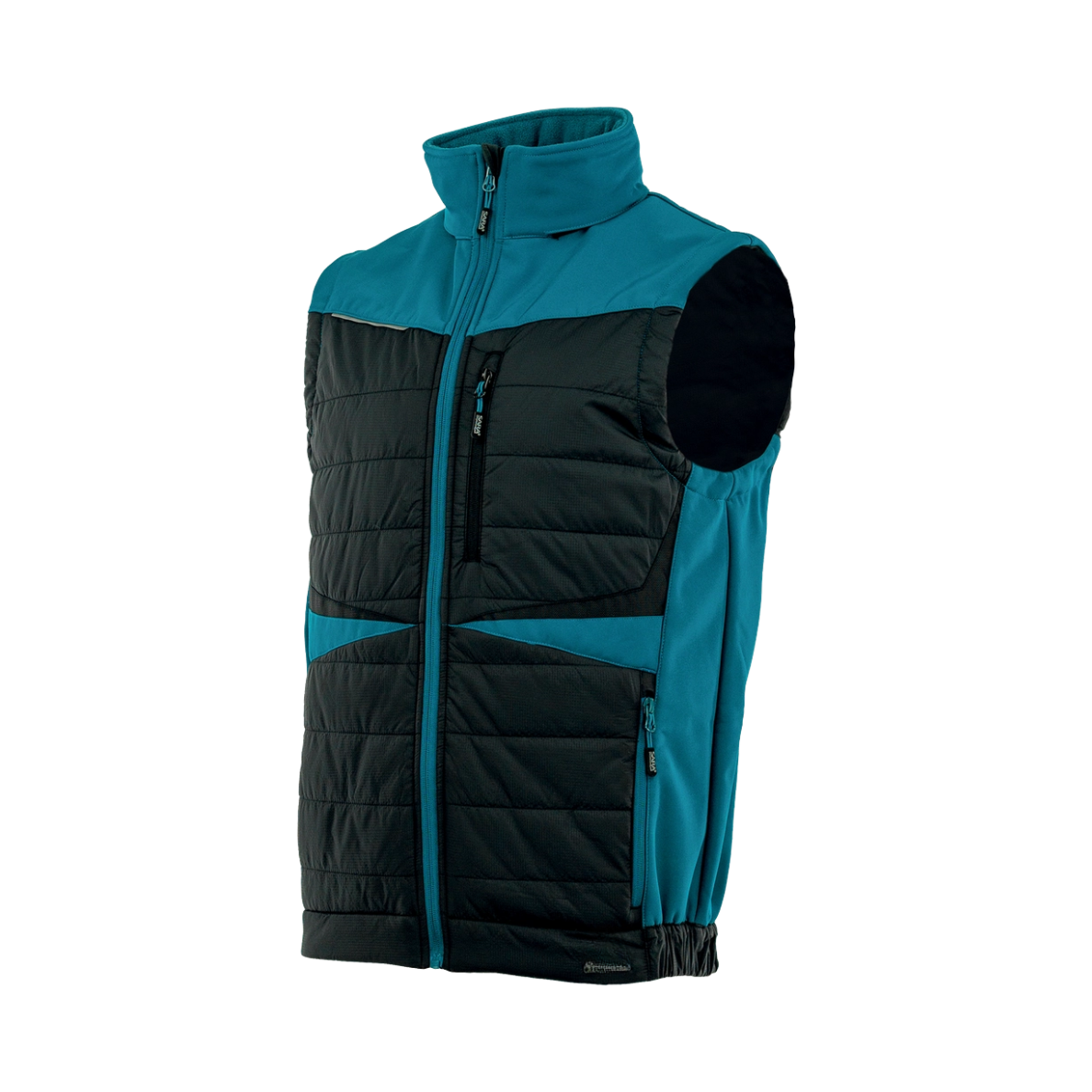 Image of GILET HYBRIDE À CAPUCHE PRESTIGE