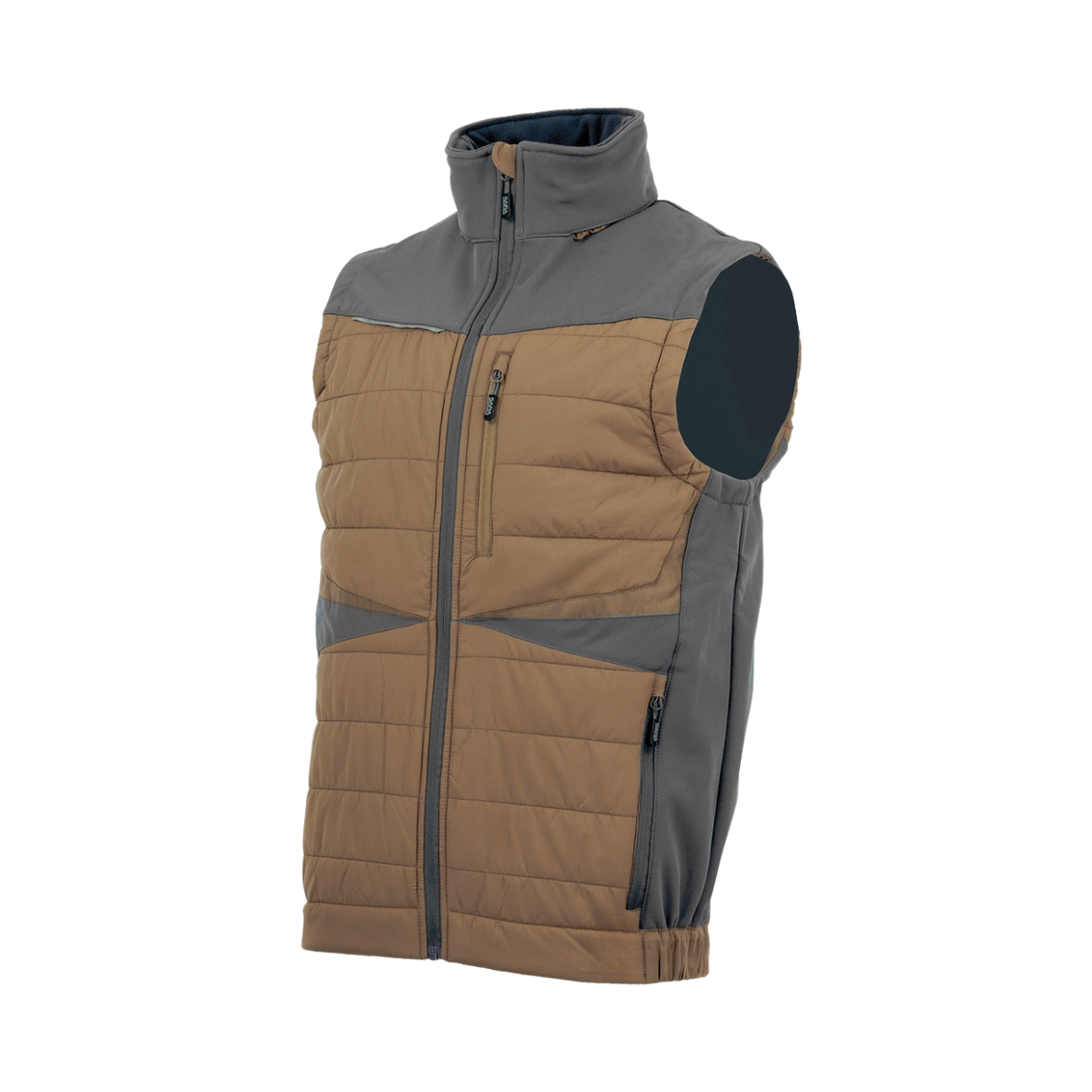 Image of GILET HYBRIDE À CAPUCHE PRESTIGE