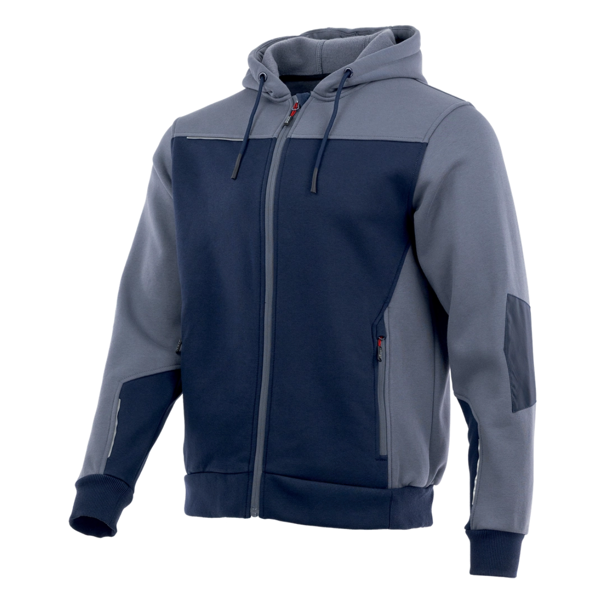 Image of SWEAT ZIPPÉ À CAPUCHE 350G PRESTIGE 70% COTON