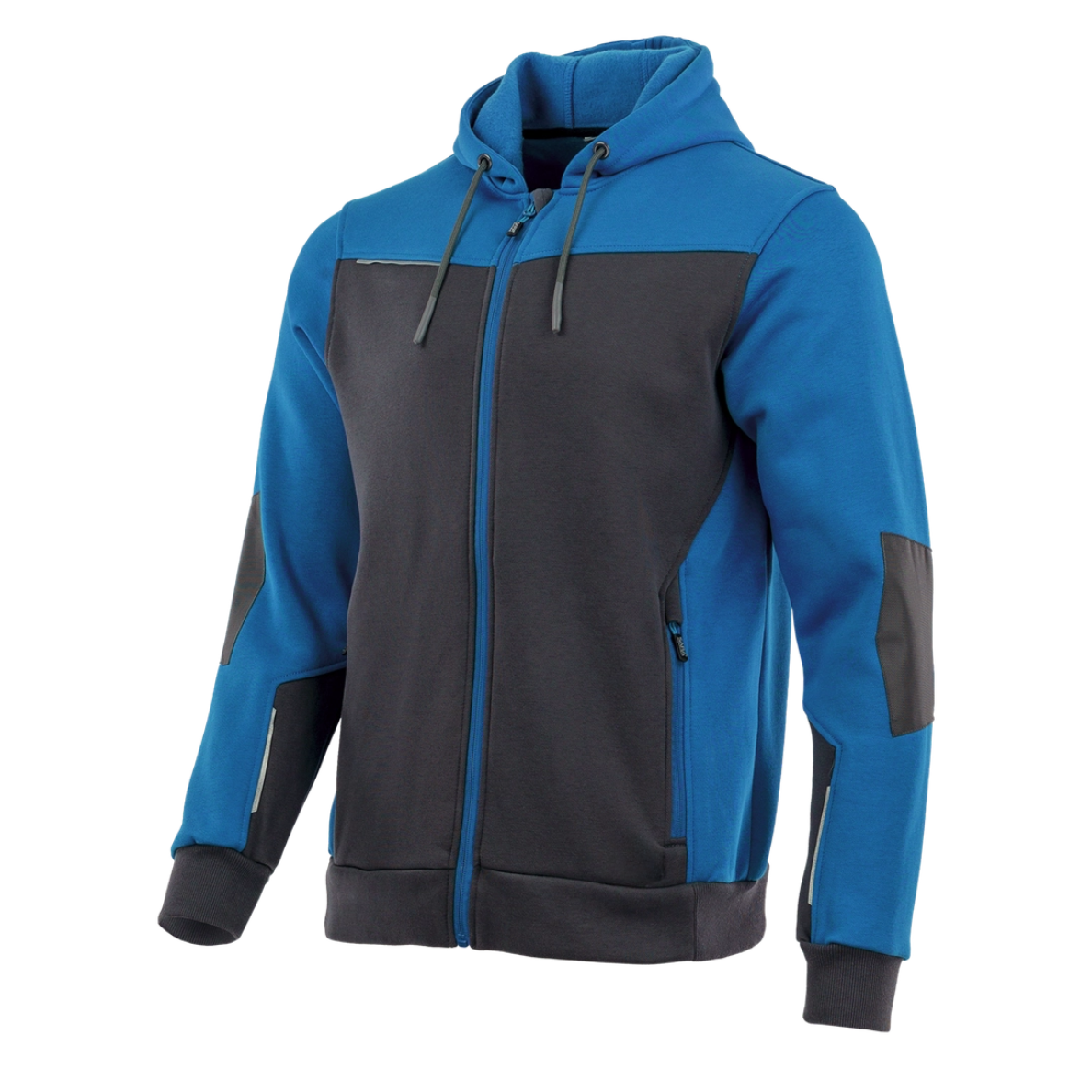 Image of SWEAT ZIPPÉ À CAPUCHE 350G PRESTIGE 70% COTON