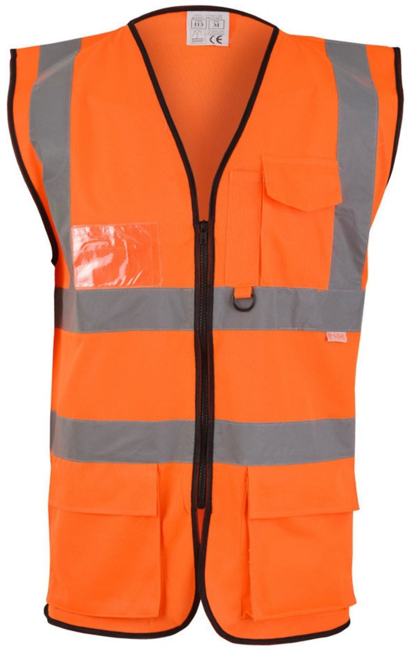 GILET HV MULTIPOCHES STANDARD